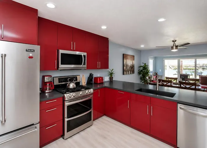 Сasa de vacaciones Riverfront Ruby Red With Private Dock & View *